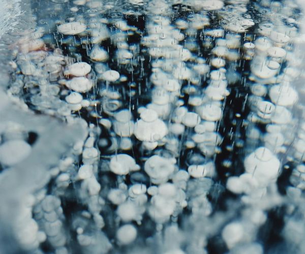 Ice crystals pattern representing clarity and focus